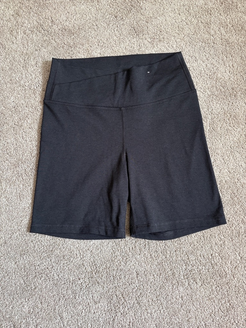 Old Navy Black High-Waist Bike Shorts